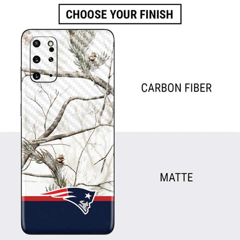 NFL Realtree Camo New England Patriots Galaxy S20 Plus Skin